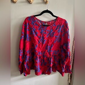 Shein Plus Size Peplum Top